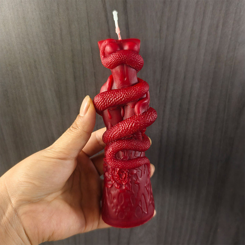 Snake Plant - DIY Female Body Snake Silicone Candle
