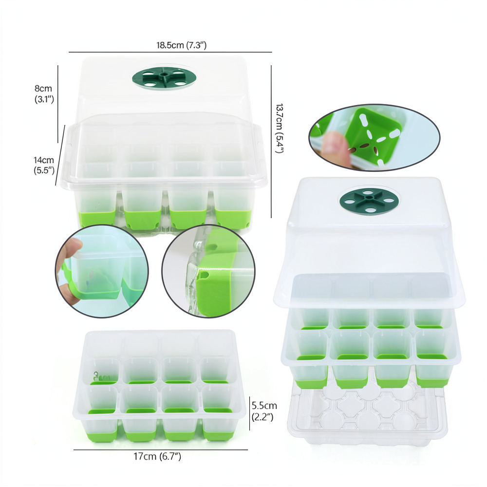 Soft Silicone Nursery Tray Gar - đánh giá và giá Indoor Plants
