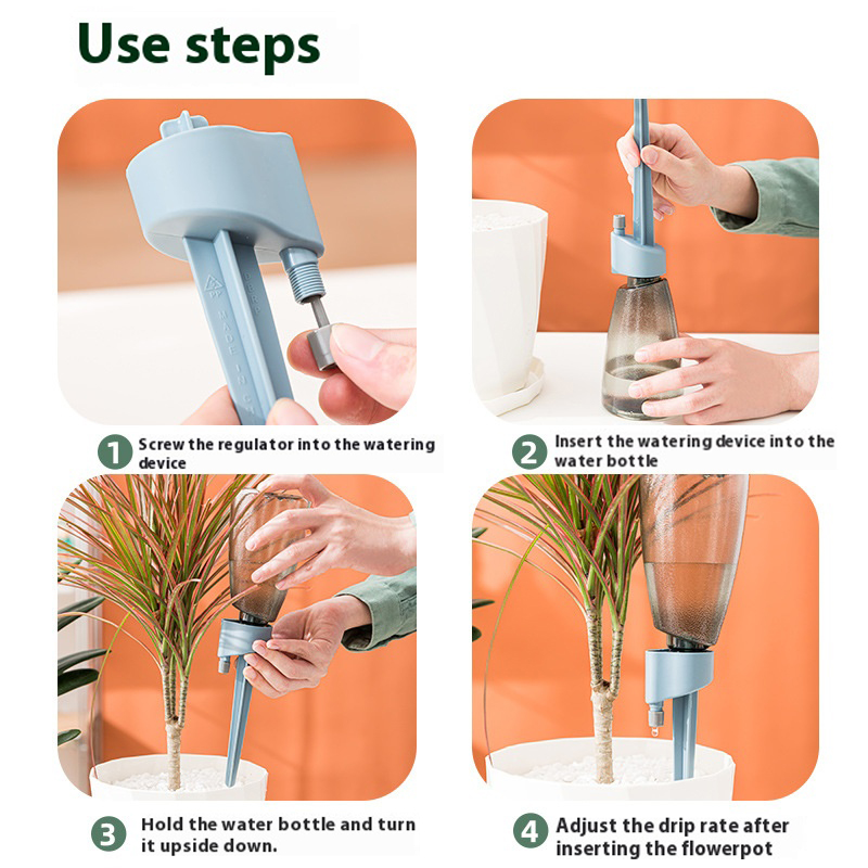 New Automatic Flower Watering  - đánh giá và giá Succulent Set