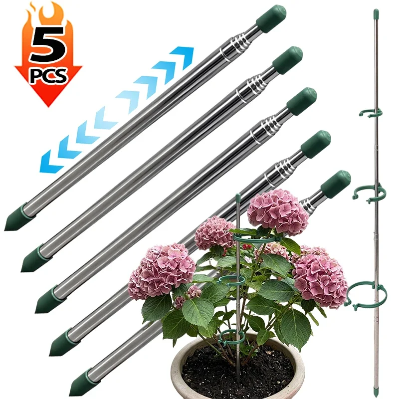 5/1PCS Retractable Plant Suppo - đánh giá và giá Plant Support Stake