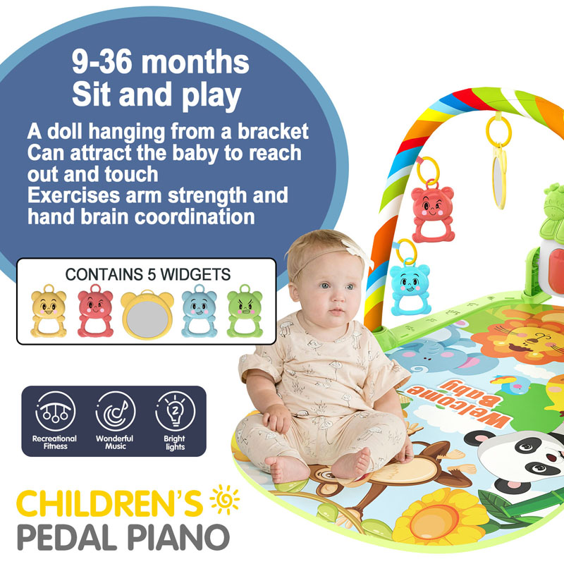 Baby Music Activity Gym Rug Pl - đánh giá và giá Repotting Mat