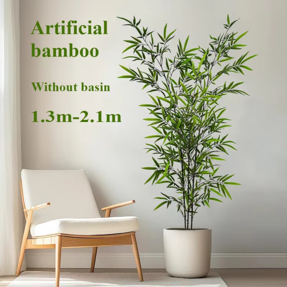 Artificial Green Bamboo PU+PVC - đánh giá và giá Snake Plant