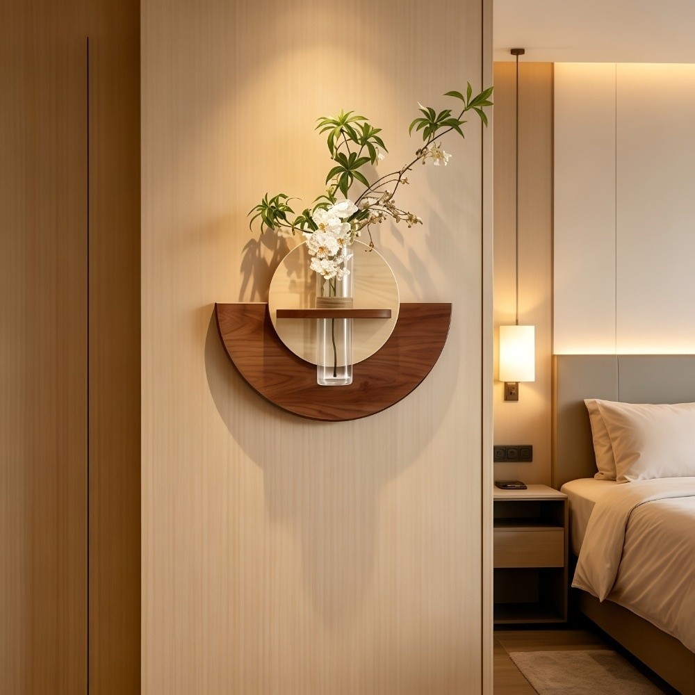 Oval Wood Wall Mount Flower Sh - đánh giá và giá Plant Support Stake