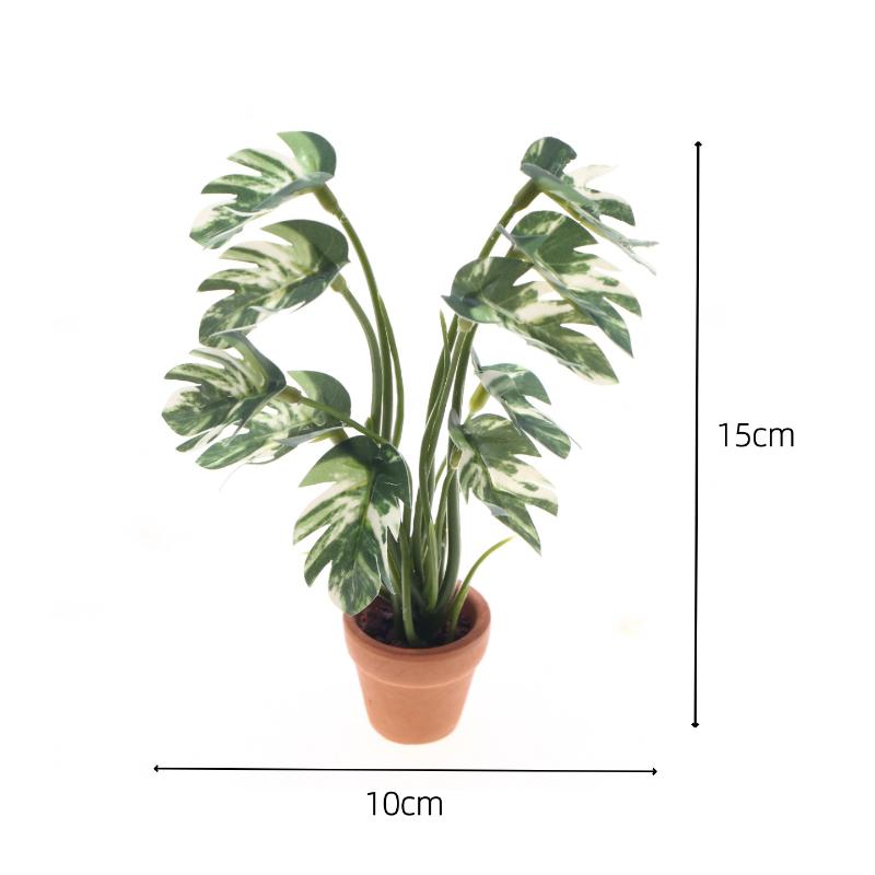 New.1PC 1/12 Dollhouse Simulat - đánh giá và giá Plant Pot